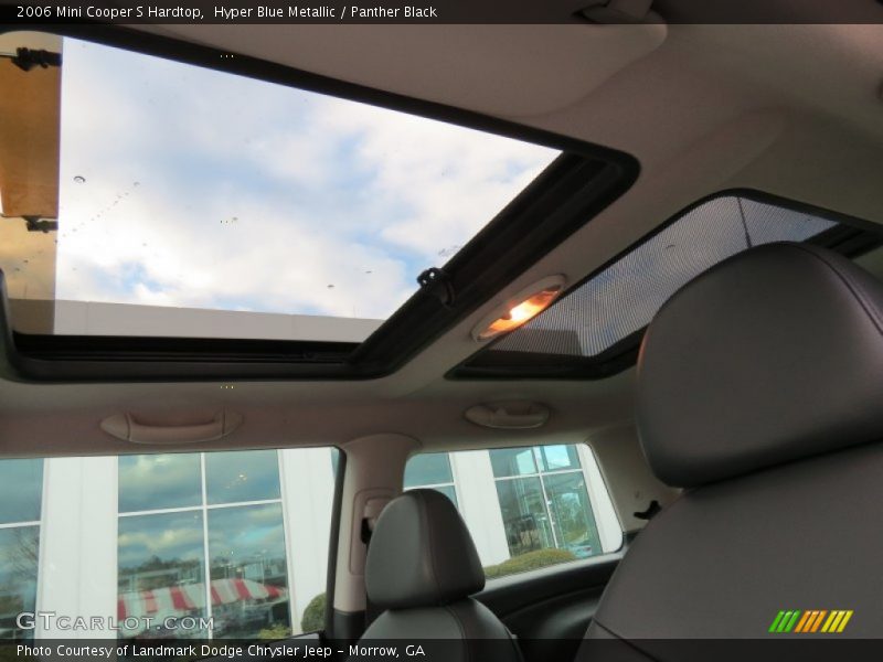Hyper Blue Metallic / Panther Black 2006 Mini Cooper S Hardtop