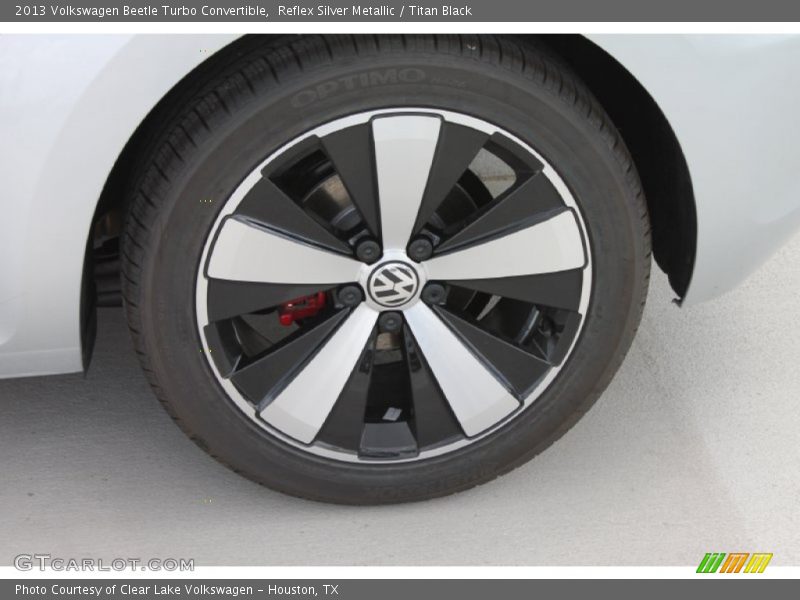 Reflex Silver Metallic / Titan Black 2013 Volkswagen Beetle Turbo Convertible