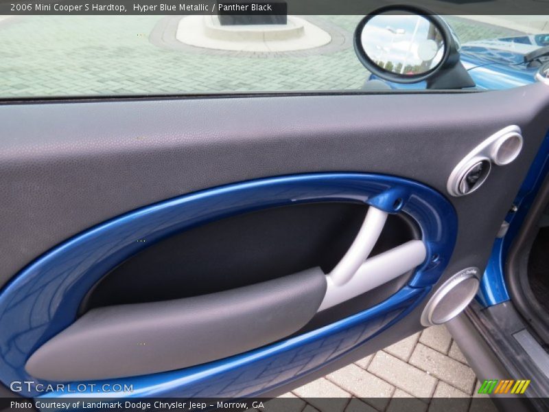 Hyper Blue Metallic / Panther Black 2006 Mini Cooper S Hardtop