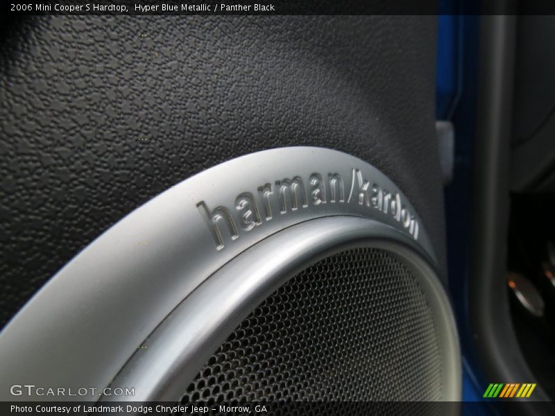 Hyper Blue Metallic / Panther Black 2006 Mini Cooper S Hardtop