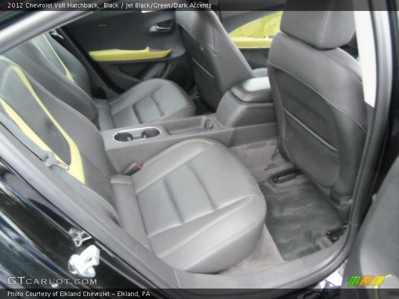 Rear Seat of 2012 Volt Hatchback