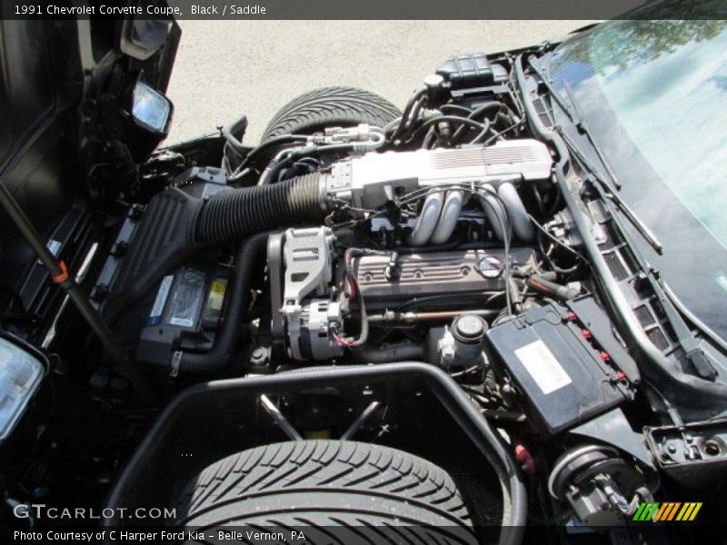  1991 Corvette Coupe Engine - 5.7 Liter TPI OHV 16-Valve L98 V8