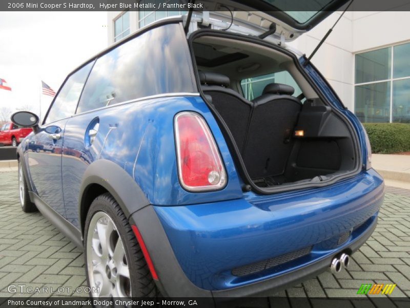 Hyper Blue Metallic / Panther Black 2006 Mini Cooper S Hardtop