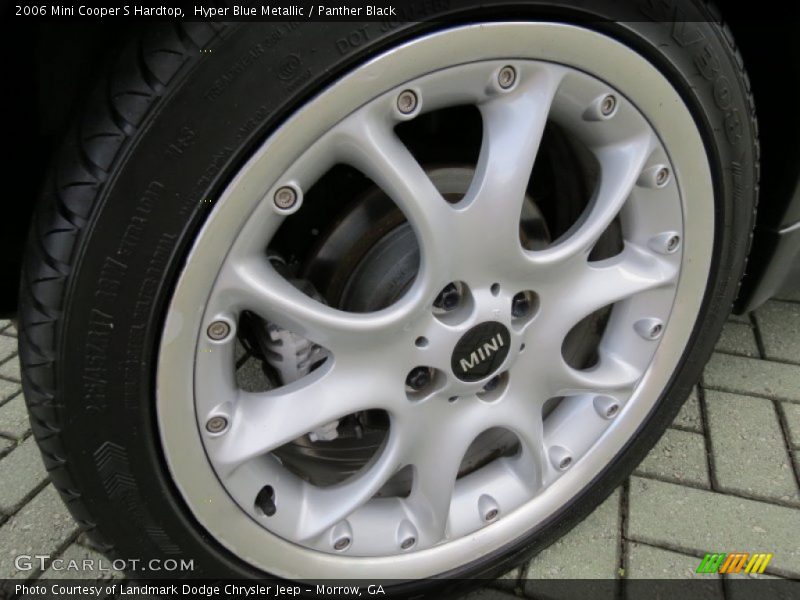 Hyper Blue Metallic / Panther Black 2006 Mini Cooper S Hardtop