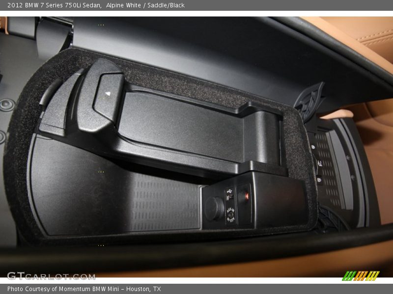 Alpine White / Saddle/Black 2012 BMW 7 Series 750Li Sedan