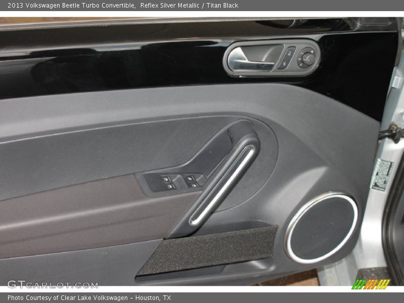 Reflex Silver Metallic / Titan Black 2013 Volkswagen Beetle Turbo Convertible