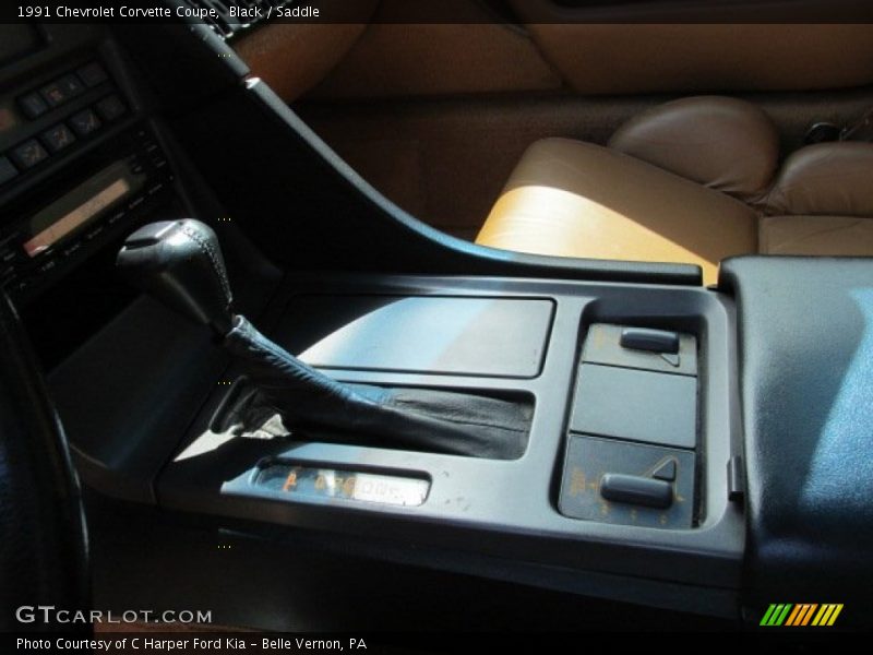 Black / Saddle 1991 Chevrolet Corvette Coupe