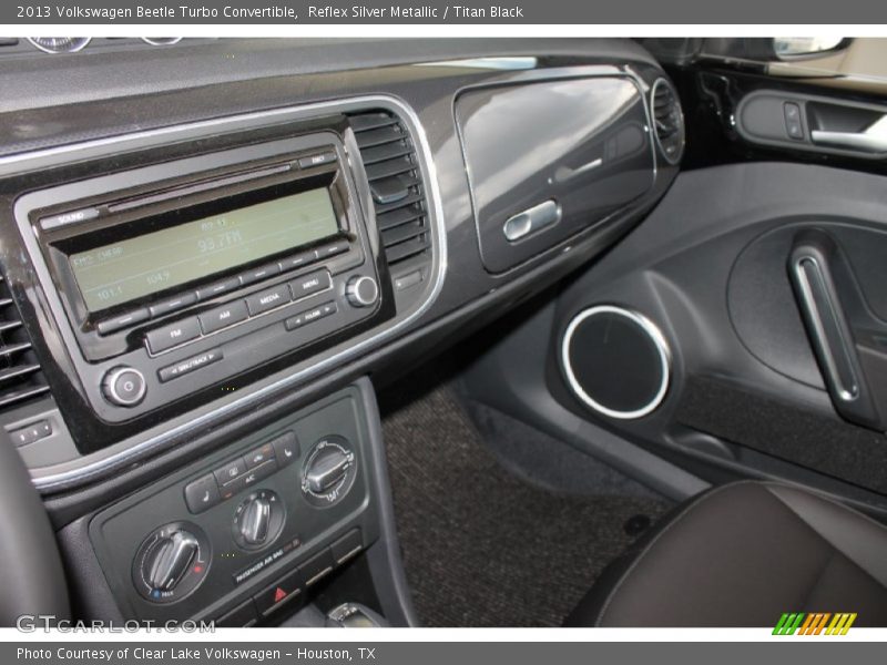 Reflex Silver Metallic / Titan Black 2013 Volkswagen Beetle Turbo Convertible