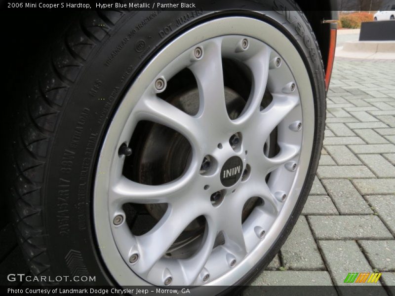 Hyper Blue Metallic / Panther Black 2006 Mini Cooper S Hardtop