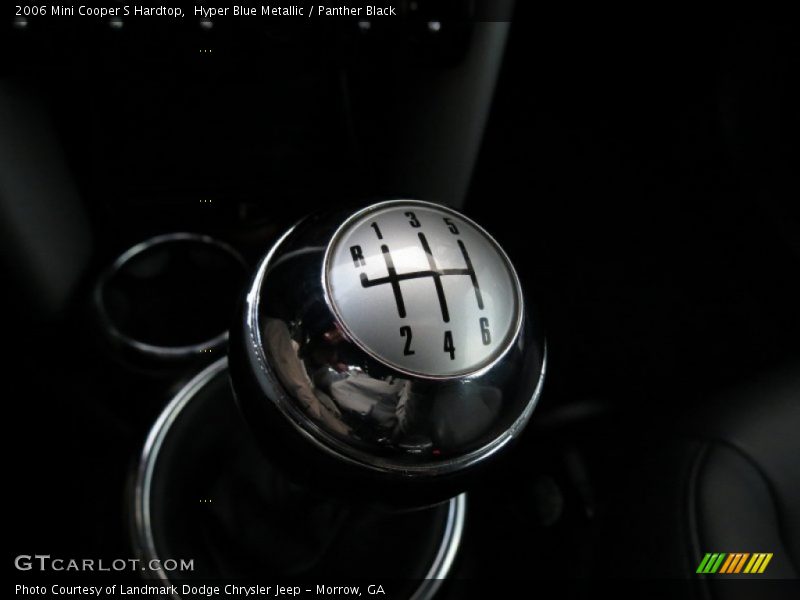 Hyper Blue Metallic / Panther Black 2006 Mini Cooper S Hardtop