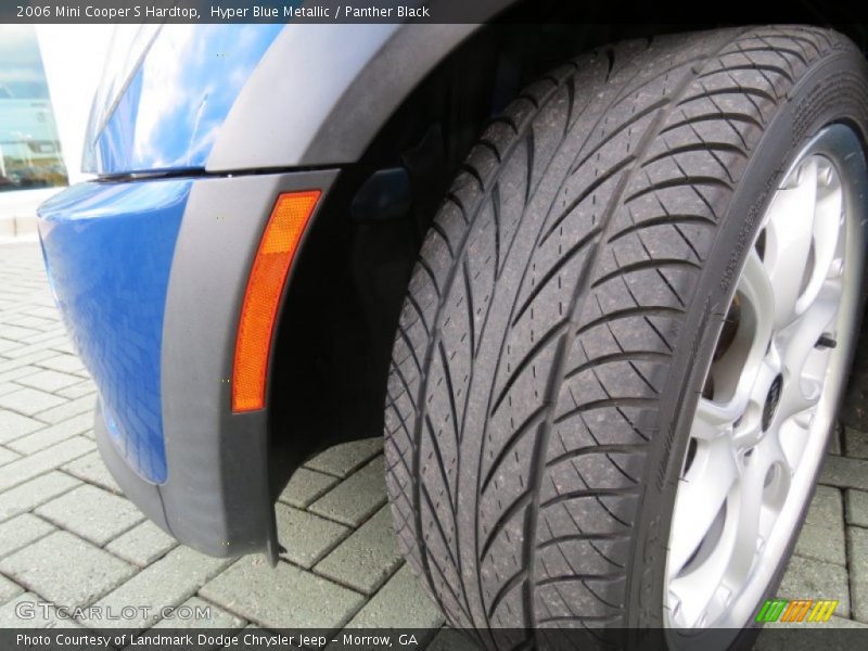 Hyper Blue Metallic / Panther Black 2006 Mini Cooper S Hardtop