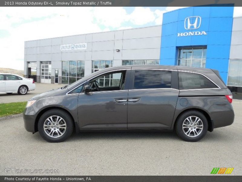 Smokey Topaz Metallic / Truffle 2013 Honda Odyssey EX-L