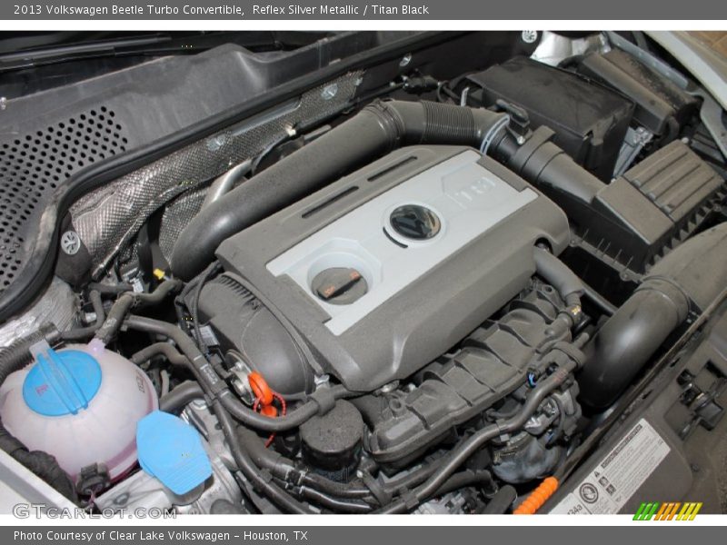 Reflex Silver Metallic / Titan Black 2013 Volkswagen Beetle Turbo Convertible