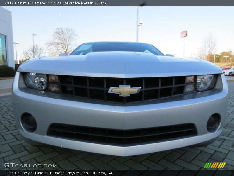 Silver Ice Metallic / Black 2012 Chevrolet Camaro LS Coupe