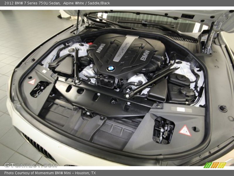  2012 7 Series 750Li Sedan Engine - 4.4 Liter DI TwinPower Turbo DOHC 32-Valve VVT V8
