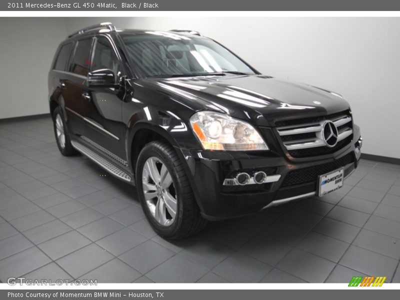 Black / Black 2011 Mercedes-Benz GL 450 4Matic