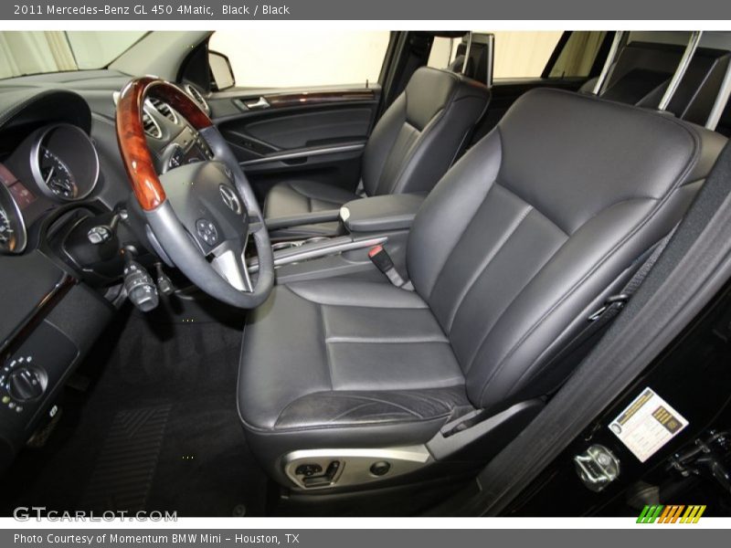  2011 GL 450 4Matic Black Interior