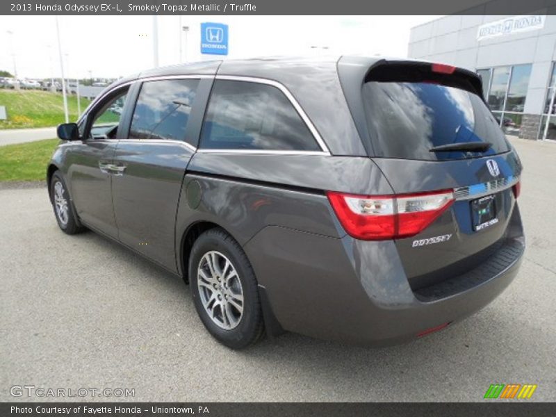 Smokey Topaz Metallic / Truffle 2013 Honda Odyssey EX-L