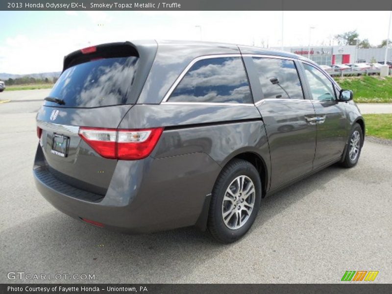 Smokey Topaz Metallic / Truffle 2013 Honda Odyssey EX-L