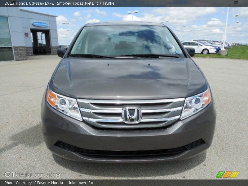 Smokey Topaz Metallic / Truffle 2013 Honda Odyssey EX-L