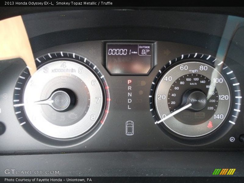 Smokey Topaz Metallic / Truffle 2013 Honda Odyssey EX-L
