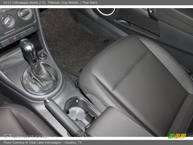 Platinum Gray Metallic / Titan Black 2013 Volkswagen Beetle 2.5L