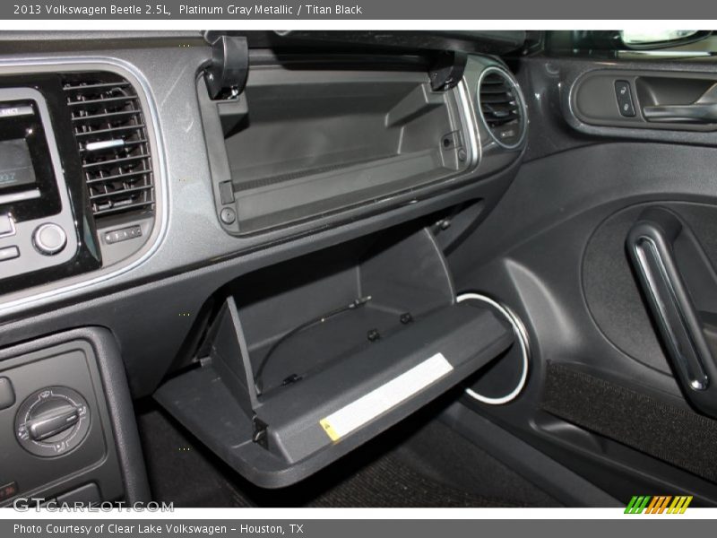 Platinum Gray Metallic / Titan Black 2013 Volkswagen Beetle 2.5L
