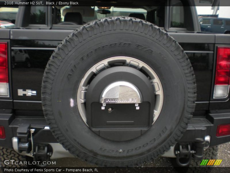 Black / Ebony Black 2008 Hummer H2 SUT