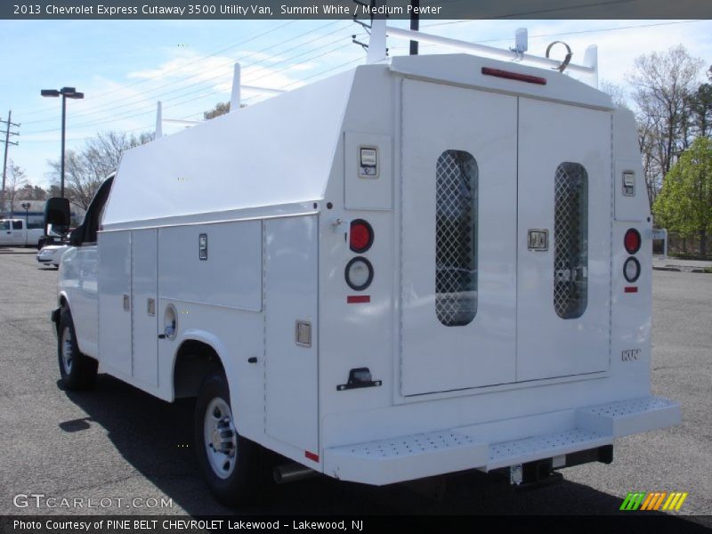 Summit White / Medium Pewter 2013 Chevrolet Express Cutaway 3500 Utility Van