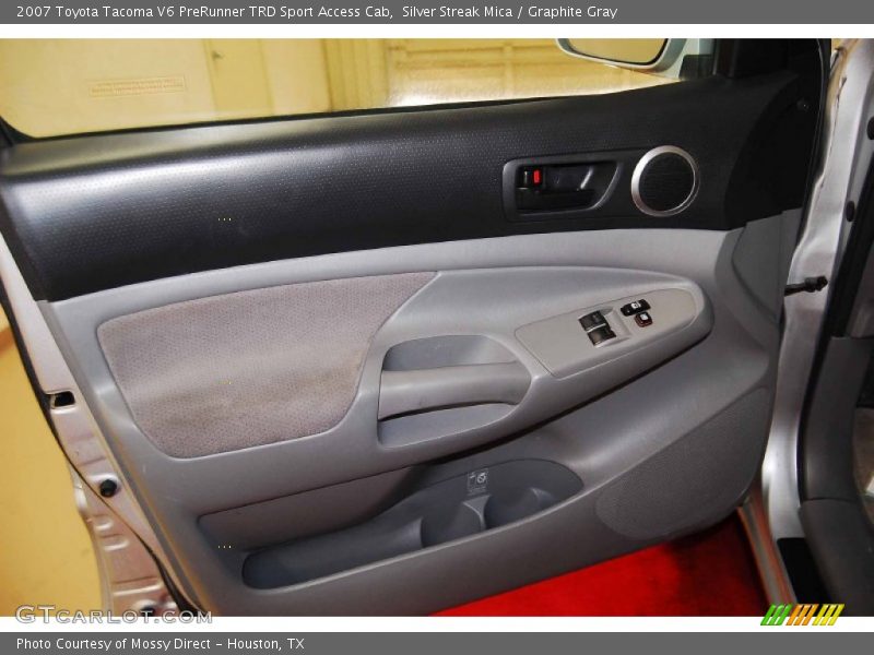 Silver Streak Mica / Graphite Gray 2007 Toyota Tacoma V6 PreRunner TRD Sport Access Cab