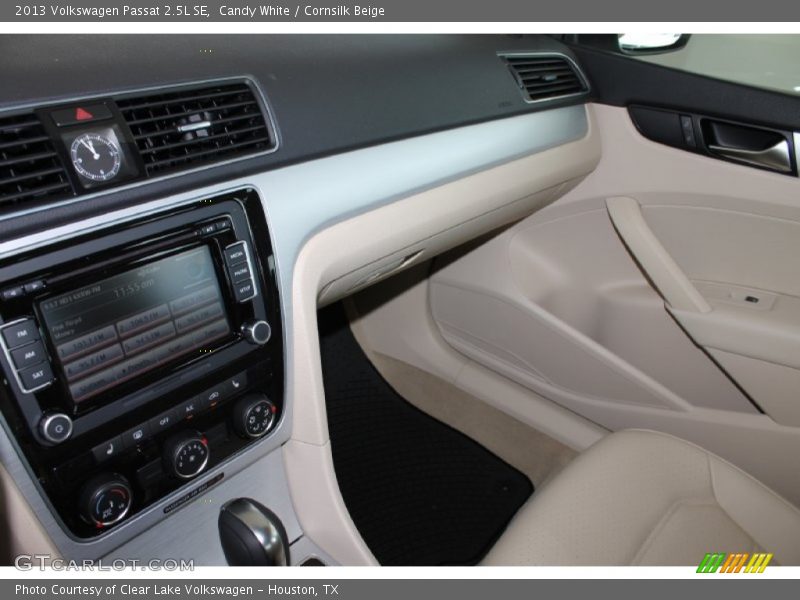 Candy White / Cornsilk Beige 2013 Volkswagen Passat 2.5L SE