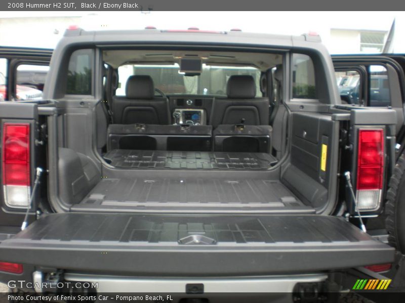 Black / Ebony Black 2008 Hummer H2 SUT