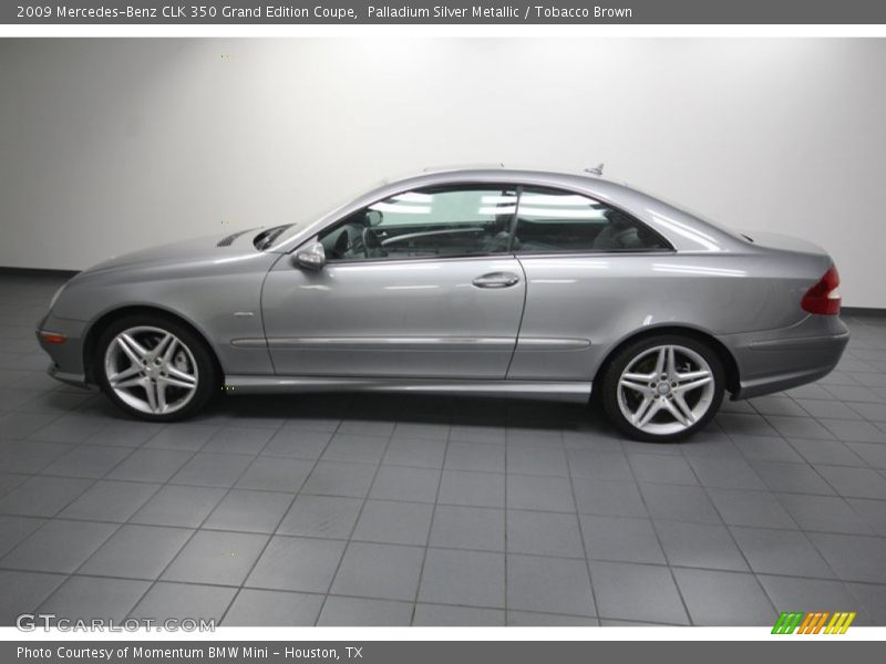  2009 CLK 350 Grand Edition Coupe Palladium Silver Metallic