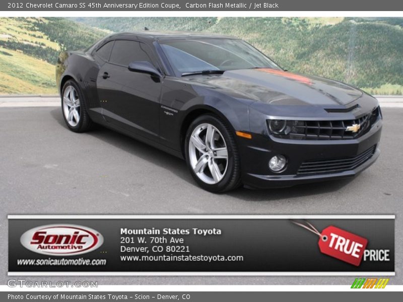 Carbon Flash Metallic / Jet Black 2012 Chevrolet Camaro SS 45th Anniversary Edition Coupe