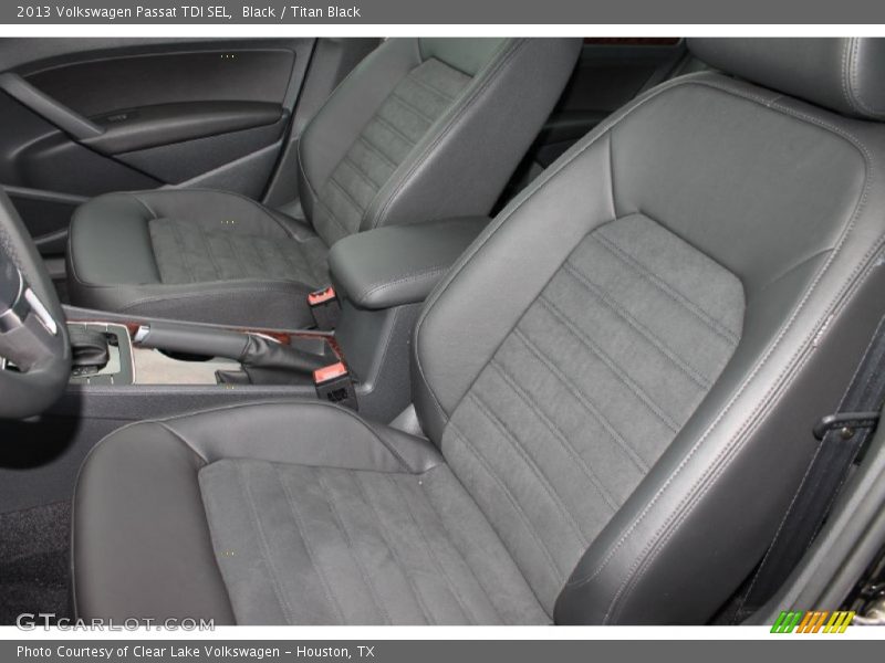 Black / Titan Black 2013 Volkswagen Passat TDI SEL