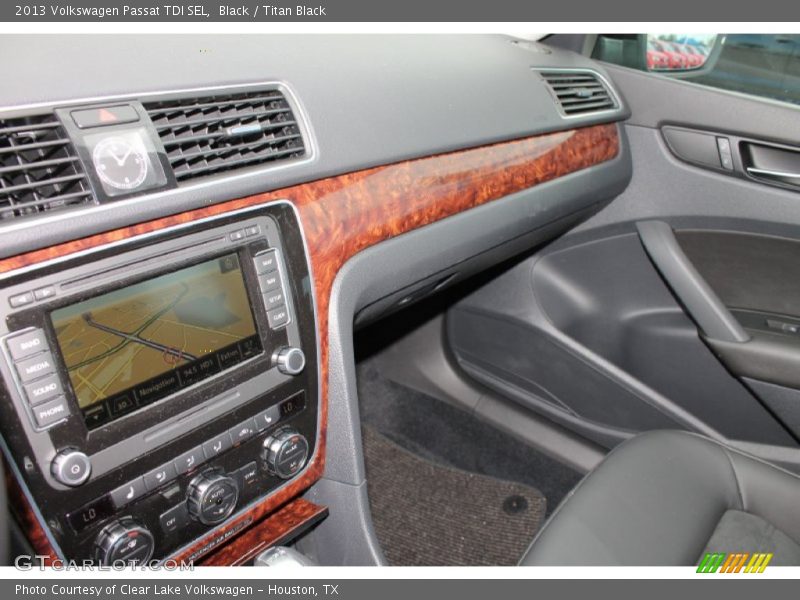Black / Titan Black 2013 Volkswagen Passat TDI SEL