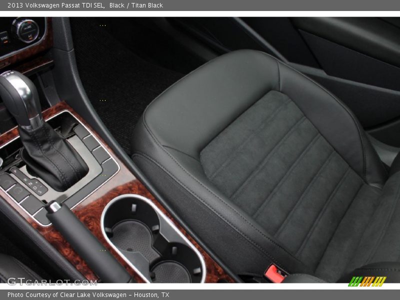 Black / Titan Black 2013 Volkswagen Passat TDI SEL