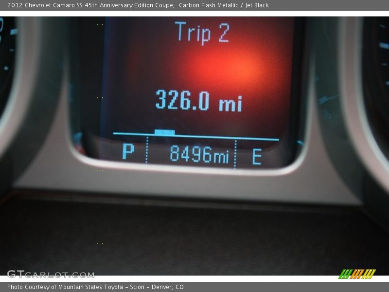 Carbon Flash Metallic / Jet Black 2012 Chevrolet Camaro SS 45th Anniversary Edition Coupe