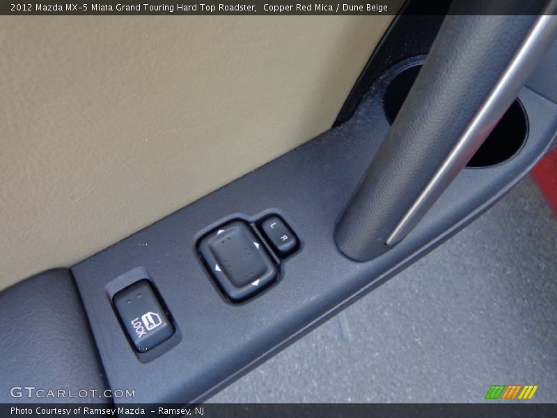 Copper Red Mica / Dune Beige 2012 Mazda MX-5 Miata Grand Touring Hard Top Roadster