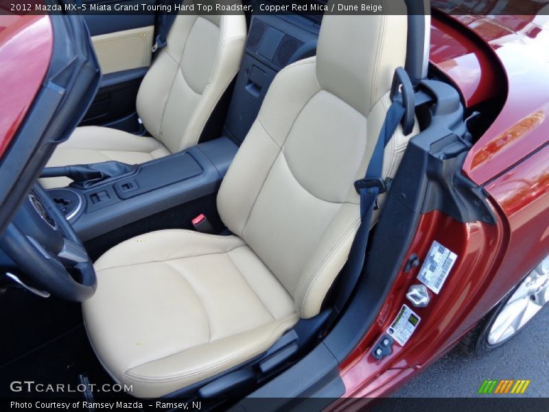 Front Seat of 2012 MX-5 Miata Grand Touring Hard Top Roadster