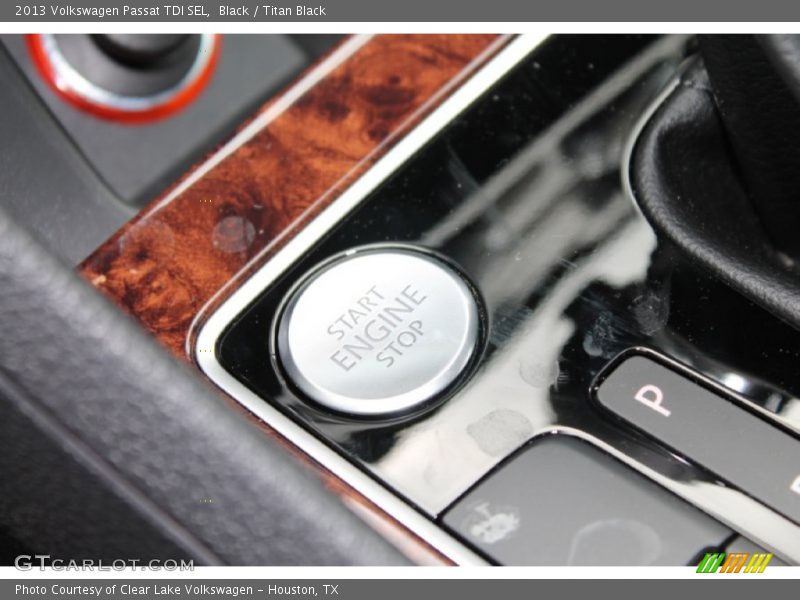 Black / Titan Black 2013 Volkswagen Passat TDI SEL