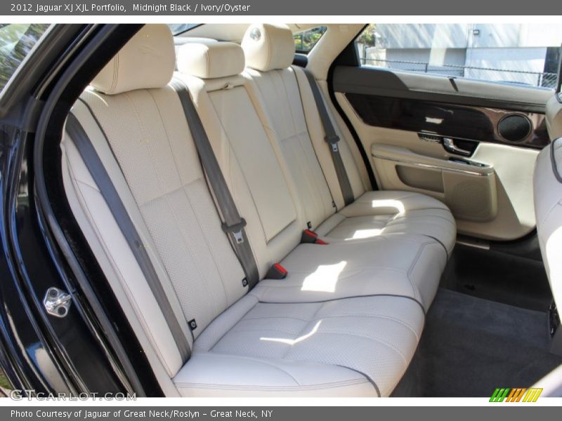 Rear Seat of 2012 XJ XJL Portfolio