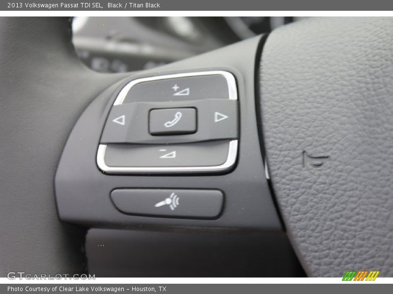 Black / Titan Black 2013 Volkswagen Passat TDI SEL