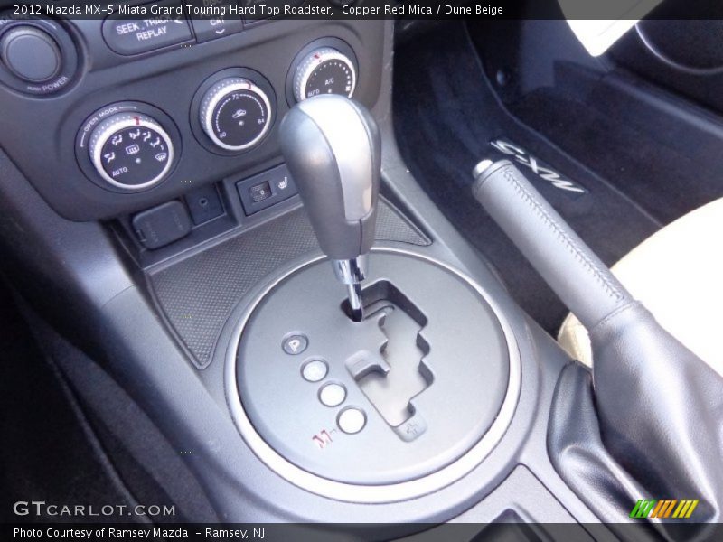  2012 MX-5 Miata Grand Touring Hard Top Roadster 6 Speed Sport Automatic Shifter