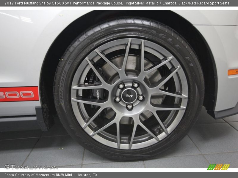  2012 Mustang Shelby GT500 SVT Performance Package Coupe Wheel