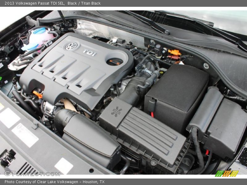 Black / Titan Black 2013 Volkswagen Passat TDI SEL