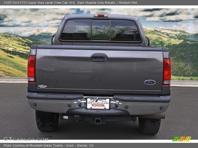 Dark Shadow Grey Metallic / Medium Flint 2005 Ford F350 Super Duty Lariat Crew Cab 4x4