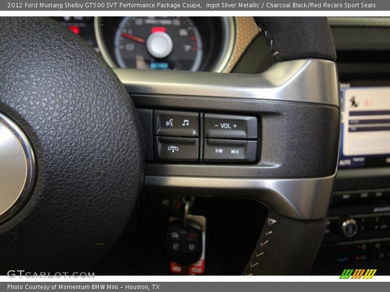 Controls of 2012 Mustang Shelby GT500 SVT Performance Package Coupe