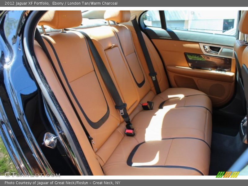 Ebony / London Tan/Warm Charcoal 2012 Jaguar XF Portfolio