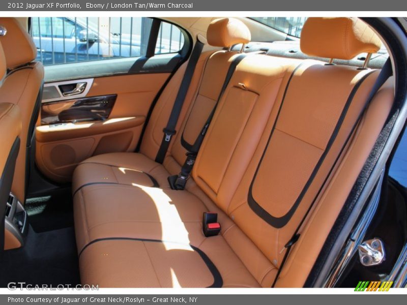 Ebony / London Tan/Warm Charcoal 2012 Jaguar XF Portfolio